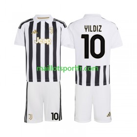 Maillot de Foot Juventus Kenan Yildiz 10 Enfant Domicile 2026/27